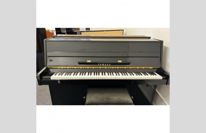 Yamaha Polished Ebony C108 Upright Piano, Used - All Inclusive Premium Package (SN:5344516) - Image 1